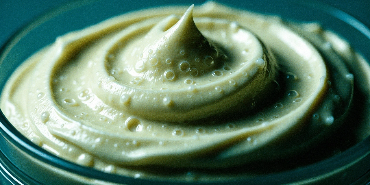 Cream texture analysis