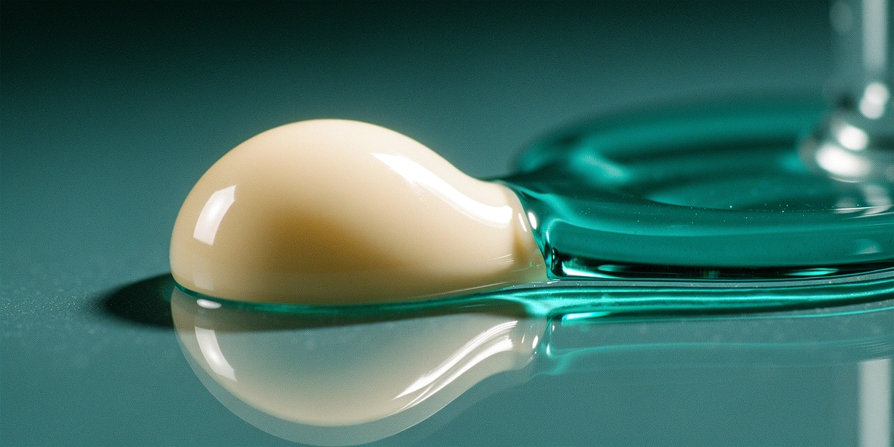 Viscosity comparison of skincare products